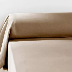 Clearance Federa per cuscino a rullo flanella di cotone (L185 cm) Nina Federe Cuscino Letto