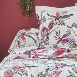 Federa per cuscino a rullo in cotone (L200 cm) Penelope Federe Cuscino Letto