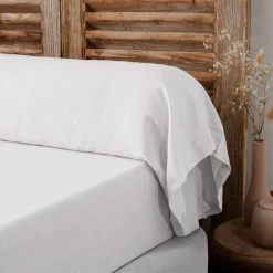 Hot Federa per cuscino a rullo in lino lavato (L185 cm) Louise Federe Cuscino Letto