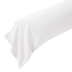 Best Federa per cuscino a rullo in percalle di cotone (L185 cm) Diane Federe Cuscino Letto