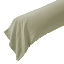 Outlet Federa per cuscino a rullo in percalle di cotone (L185 cm) Diane Federe Cuscino Letto