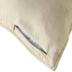 Online Federa per cuscino letto quadrata in lyocell Tencel™ lavato (63 x 63 cm) Olivia pampa Federe Cuscino Letto