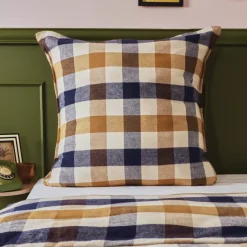Clearance Federa per cuscino quadrata flanella di cotone (80 x 80 cm) Nina Federe Cuscino Letto