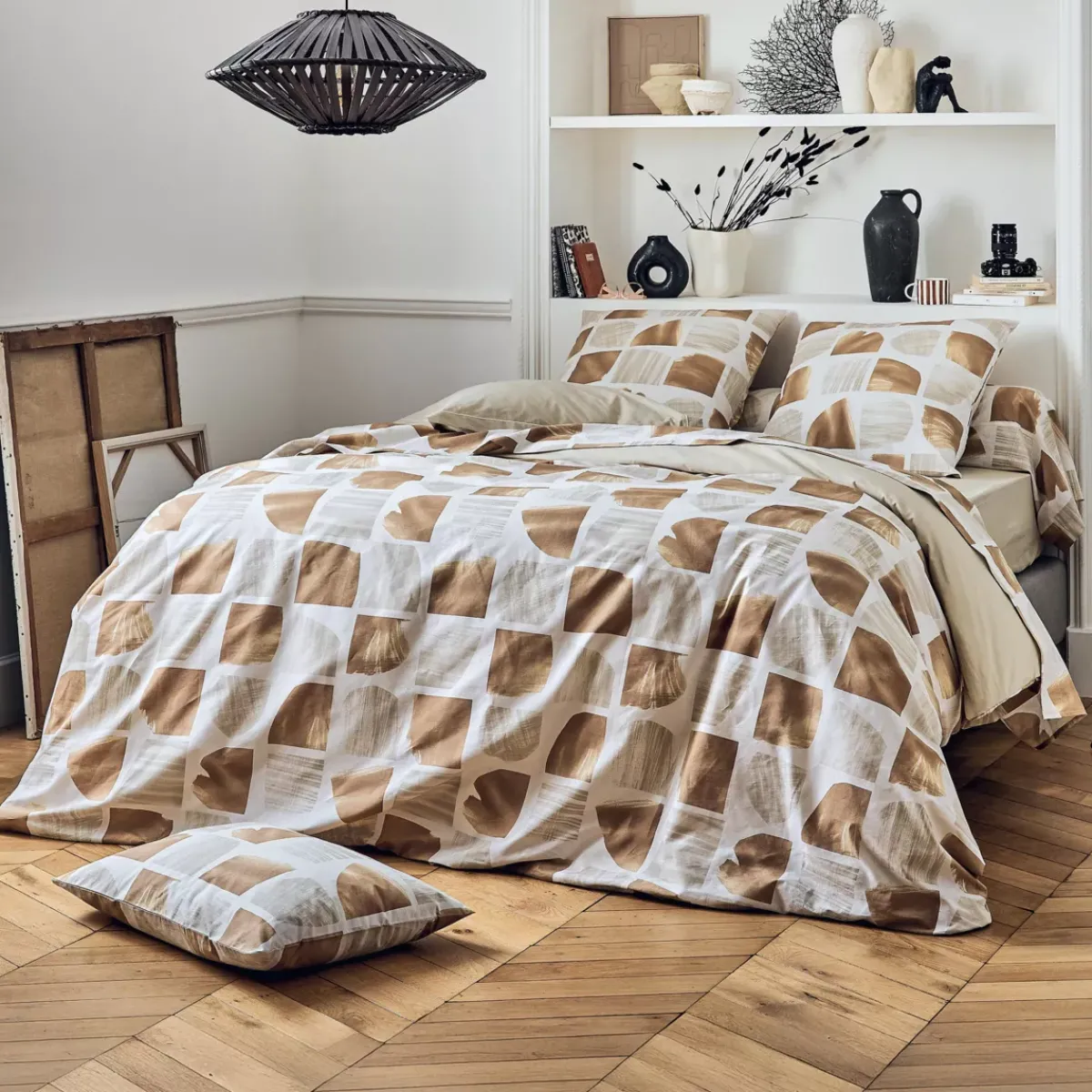 Best Federa per cuscino quadrata in cotone (65 x 65 cm) Arty segale Federe Cuscino Letto