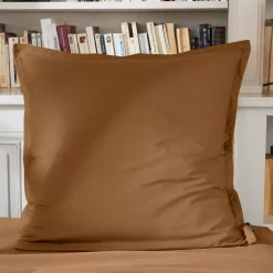 Outlet Federa per cuscino quadrata in percalle di cotone (65 x 65 cm) Cali Federe Cuscino Letto