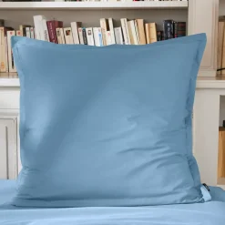 Federa per cuscino quadrata in percalle di cotone (65 x 65 cm) Cali Federe Cuscino Letto