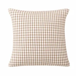 Federa per cuscino quadrata in garza di cotone (80 x 80 cm) Gaïa Federe Cuscino Letto