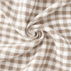 Federa per cuscino quadrata in garza di cotone (80 x 80 cm) Gaïa Federe Cuscino Letto