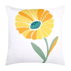 Clearance Federa per cuscino quadrato in percalle (63 x 63 cm) Blandine Federe Cuscino Letto