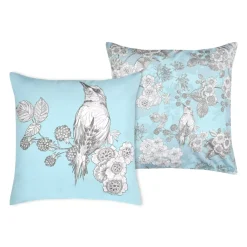 New Federa per cuscino quadrato in percalle (63x63 cm) Merula Federe Cuscino Letto