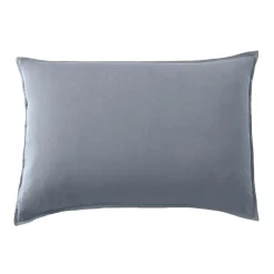 Outlet Federa per cuscino rettangolare in lyocell Tencel™ lavato (50 x 80 cm) Olivia Stone Federe Cuscino Letto