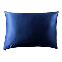 Discount Federa per cuscino rettangolare in seta di gelso (50 x 80 cm) Mizuki Blu marino Federe Cuscino Letto