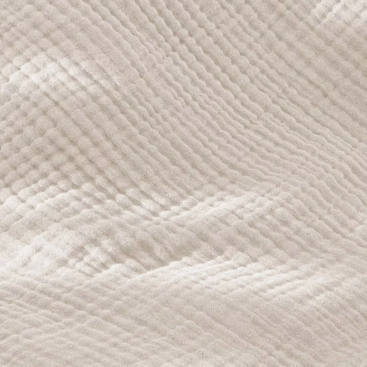 Federa per quadrupla garza di cotone (80 x 80 cm) Victoria x Gaïa pampa Federe Cuscino Letto