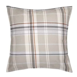 Outlet Federa quadrata flanella di cotone (63 cm) Théa fantasia Federe Cuscino Letto