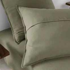 Hot Federa quadrata flanella di cotone (63 x 63 cm) Théa Federe Cuscino Letto
