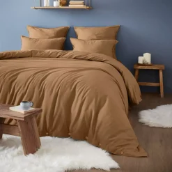 Discount Federa quadrata flanella di cotone (63 x 63 cm) Théa Federe Cuscino Letto