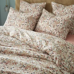 Best Federa quadrata garza di cotone (60 x 60 cm) Constance pampa Federe Cuscino Letto