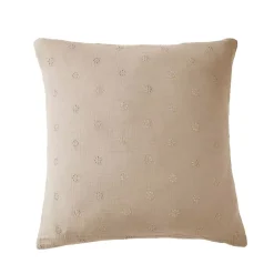 Discount Federa quadrata garza di cotone (60 x 60 cm) Gaïa Boho Federe Cuscino Letto