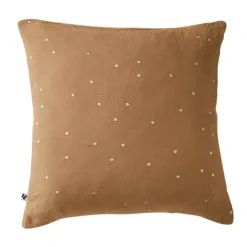 Online Federa quadrata garza di cotone (60 cm) Gaïa Chic Federe Cuscino Letto
