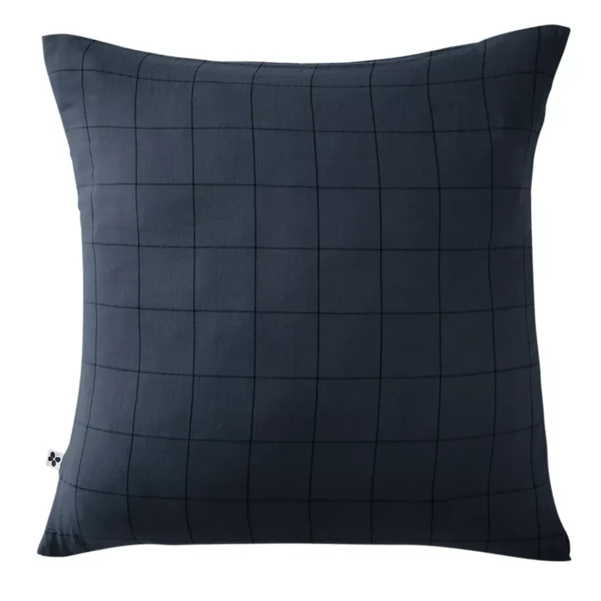 New Federa quadrata garza di cotone (60 cm) Gaïa Match Federe Cuscino Letto