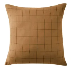Best Federa quadrata garza di cotone (60 cm) Gaïa Match Federe Cuscino Letto