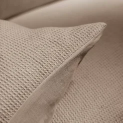 Clearance Federa Quadrata in cotone a nido d'ape (80 x 80 cm) Eva Federe Cuscino Letto