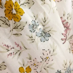 Outlet Federa quadrata in garza di cotone (60 x 60 cm) Gaïa Aquarelle Multicolore Federe Cuscino Letto