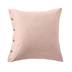 Federa quadrata in percalle di cotone (65 x 65 cm) Diane Rose Blush Federe Cuscino Letto