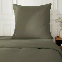 Outlet Federa quadrata in percalle di cotone (80 x 80 cm) Diane Federe Cuscino Letto