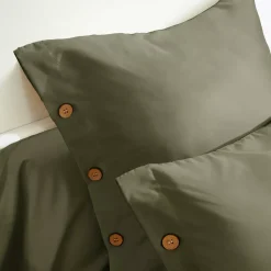 Outlet Federa quadrata in percalle di cotone (80 x 80 cm) Diane Federe Cuscino Letto