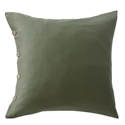 Outlet Federa quadrata in percalle di cotone (80 x 80 cm) Diane Federe Cuscino Letto