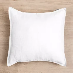 New Federa quadrata lino lavato (60 cm) Louise Federe Cuscino Letto