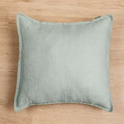 Discount Federa quadrata lino lavato (60 cm) Louise Federe Cuscino Letto