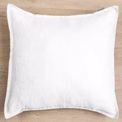 Outlet Federa quadrata lino lavato (80 cm) Louise Federe Cuscino Letto
