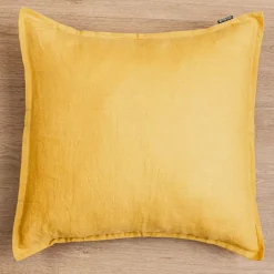 Online Federa quadrata lino lavato (80 cm) Louise Federe Cuscino Letto