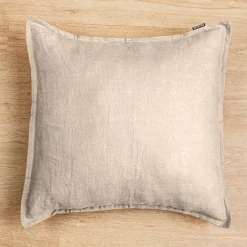 Discount Federa quadrata lino lavato (80 cm) Louise Federe Cuscino Letto