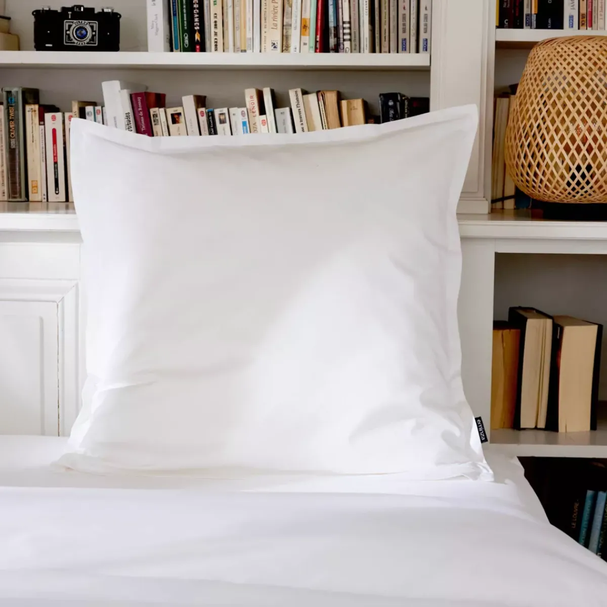 Outlet Federa quadrata percalle di cotone (65 cm) Cali Federe Cuscino Letto