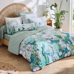 Best Federa quadrata percalle di cotone (65 x 65 cm) Bali Federe Cuscino Letto