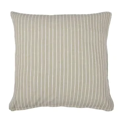 Federa quadrata reversibile in cotone testurizzato e percale (80 x 80 cm) Alice Federe Cuscino Letto
