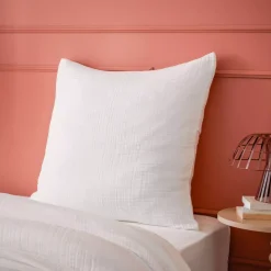 Discount Federa quadrupla garza di cotone (50 x 80 cm) Victoria x Gaïa chantilly Federe Cuscino Letto