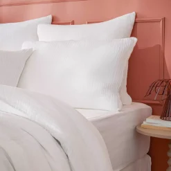 Discount Federa quadrupla garza di cotone (50 x 80 cm) Victoria x Gaïa chantilly Federe Cuscino Letto
