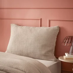 Federa quadrupla garza di cotone (50 x 80 cm) Victoria x Gaïa Federe Cuscino Letto