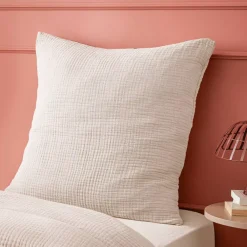 Online Federa quadrupla garza di cotone (60 x 60 cm) Victoria x Gaïa pampa Federe Cuscino Letto