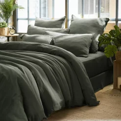 Discount Federa rettangolare garza di cotone (L80 cm) Gaïa Federe Cuscino Letto