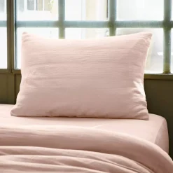 Best Federa rettangolare garza di cotone (L80 cm) Gaïa Federe Cuscino Letto