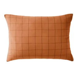 Federa rettangolare garza di cotone (50 x 70 cm) Gaïa Match Federe Cuscino Letto