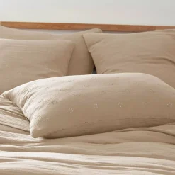 New Federa rettangolare garza di cotone (50 x 70 cm) Gaïa Boho Federe Cuscino Letto