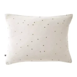 Outlet Federa rettangolare garza di cotone (70 cm) Gaïa Chic pampa Federe Cuscino Letto