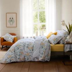 Federa rettangolare in percalle di cotone (50 x 70 cm) Elena ambra Federe Cuscino Letto