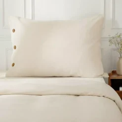 Hot Federa rettangolare in percalle di cotone (50 x 70 cm) Diane Federe Cuscino Letto